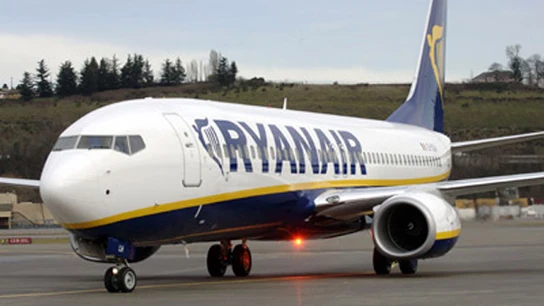 Un avión de Ryanair Un avión de Ryanair