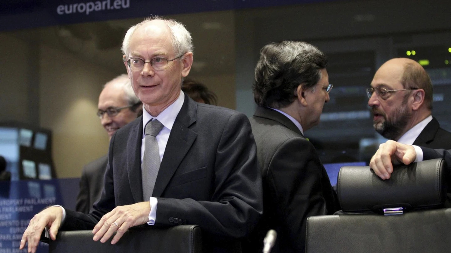 El presidente del Consejo Europeo, Herman Van Rompuy El presidente del Consejo Europeo, Herman Van Rompuy
