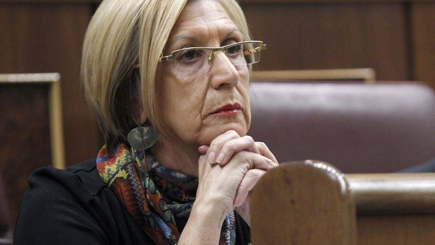 Rosa D&iacute;ez en el Congreso de los Diputados (Archivo)