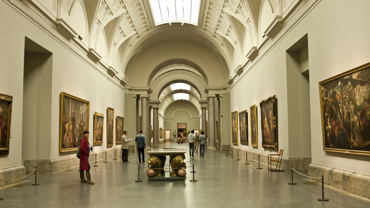 Interior del Museo del Prado