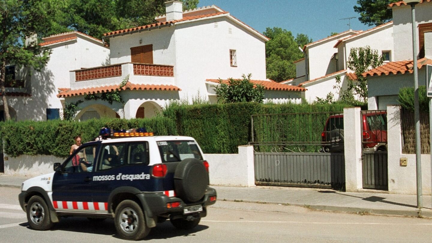 Un coche de los Mossos d&acute;Esquadra. 