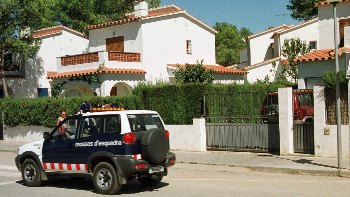 Un coche de los Mossos d´Esquadra. 