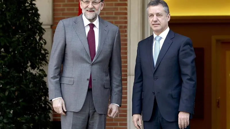 Reunión de Mariano Rajoy e Iñigo Urkullu