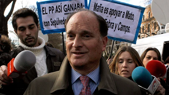Jesús Sepúlveda, tras no declarar ante el juez Jesús Sepúlveda, tras no declarar ante el juez