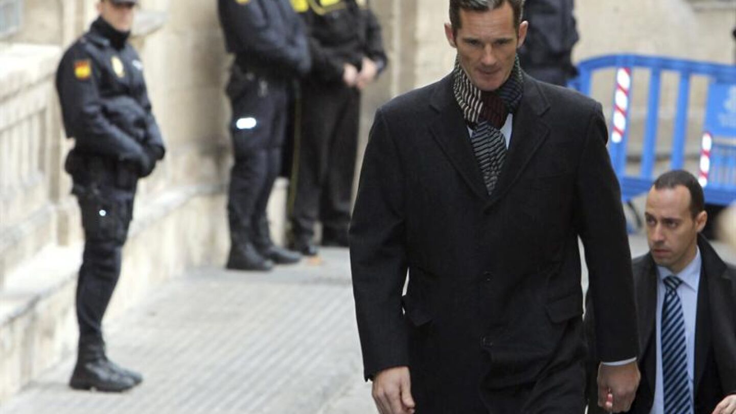 I&ntilde;aki Urdangarin, duque de Palma.