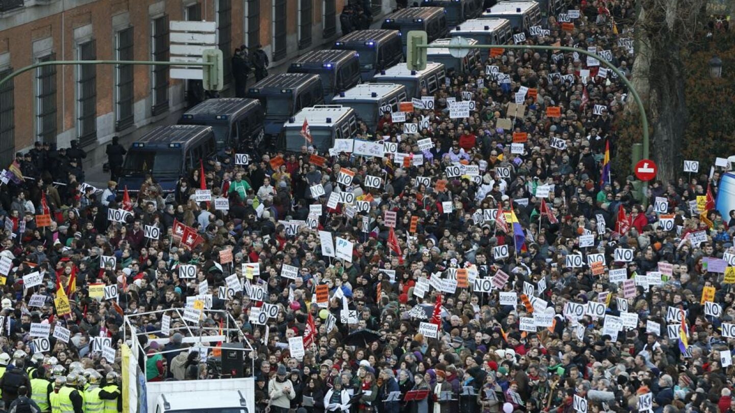 Manifestaci&oacute;n en Madrid
