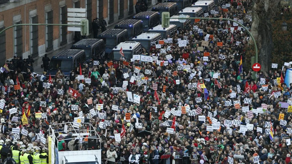 Manifestación en Madrid