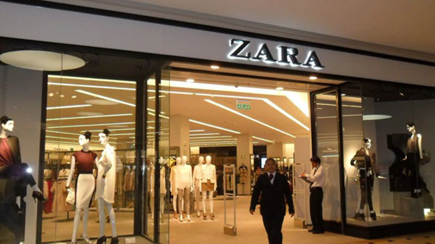 Tienda de Zara. Tienda de Zara.