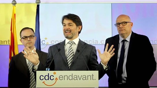 Oriol Pujol deja su acta en el Parlament Oriol Pujol deja su acta en el Parlament