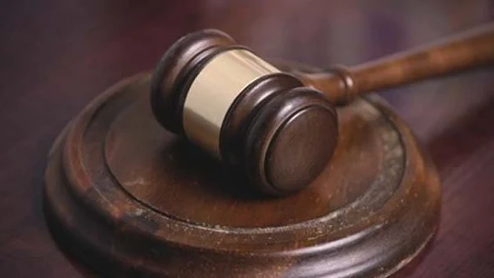 Imagen de archivo de un juicio Imagen de archivo de un juicio