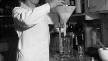 Trabajando como química