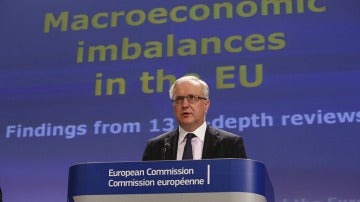 El comisario de Asuntos Económicos y Financieros de la UE, Oli Rehn