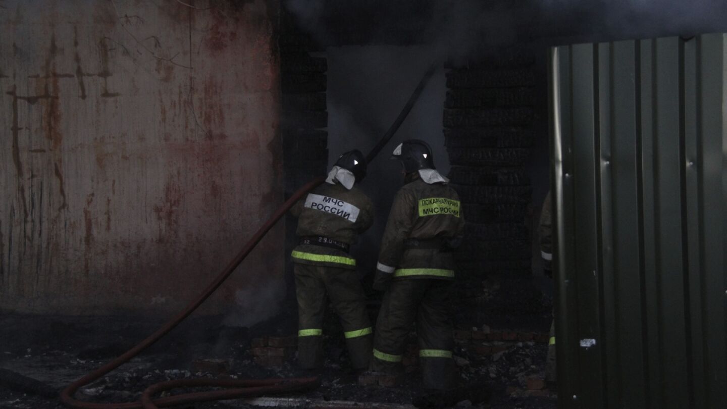 Un incendio en Mosc&uacute;