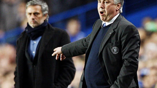 Ancelotti y Mourinho Ancelotti y Mourinho