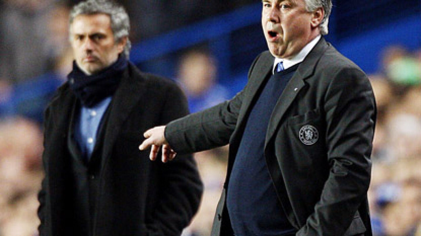 Ancelotti y Mourinho