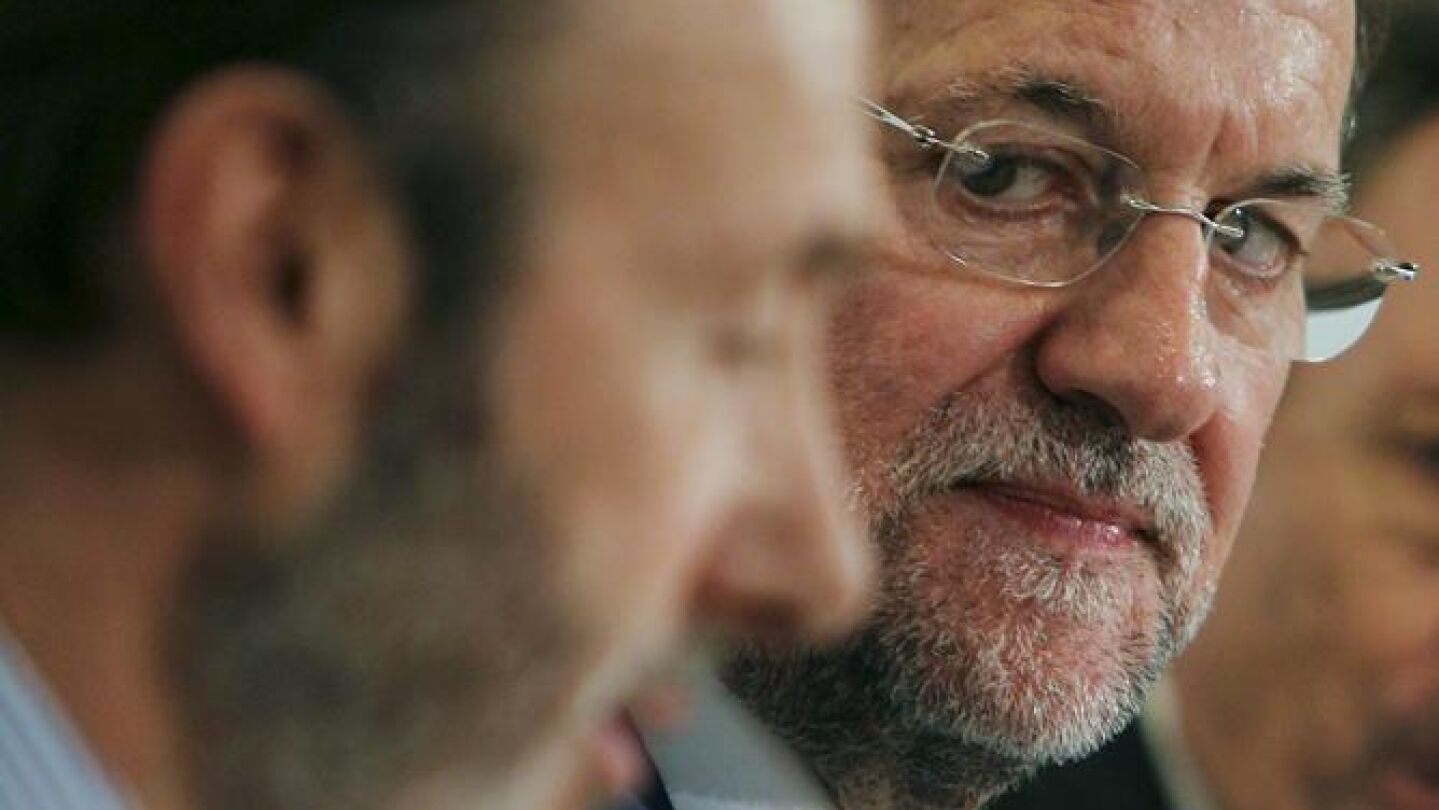 Alfredo P&eacute;rez Rubalcaba y Mariano Rajoy