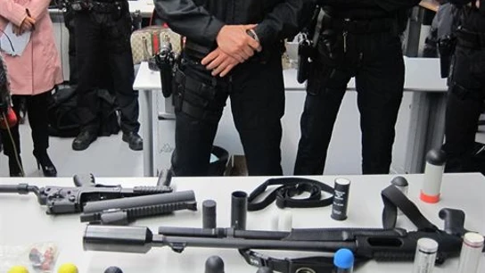 Proyectiles de los Mossos d'Esquadra Proyectiles de los Mossos d'Esquadra