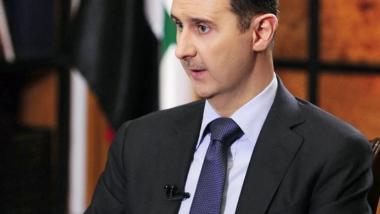 Bashar Al-Assad: "Renunciar a mi cargo sería huir de la responsabilidad" Bashar Al-Assad: "Renunciar a mi cargo sería huir de la responsabilidad"
