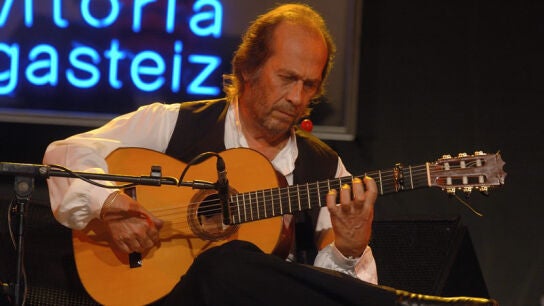 Paco de Luc&iacute;a en Vitoria