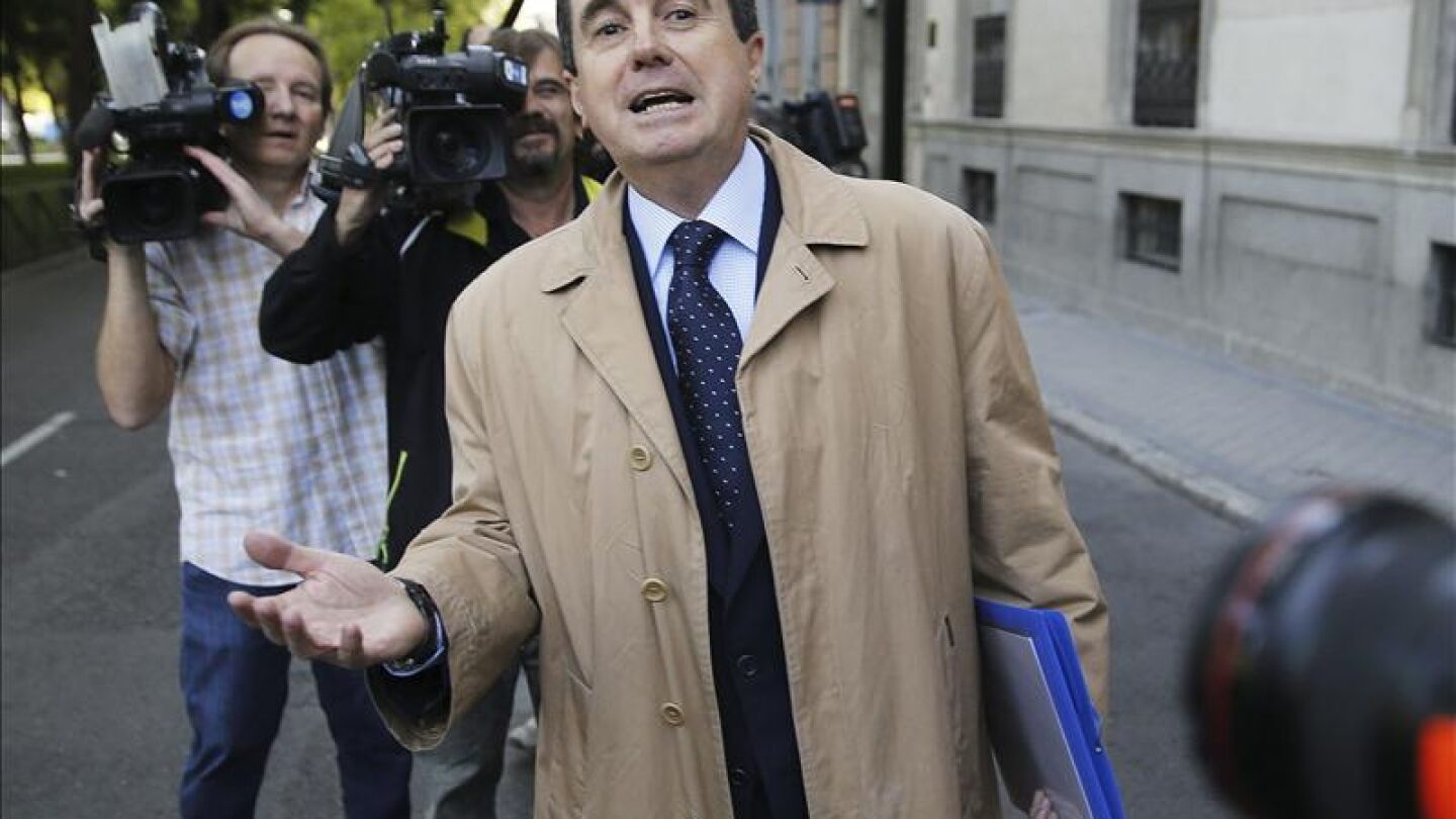 Jaume Matas tras su declaraci&oacute;n