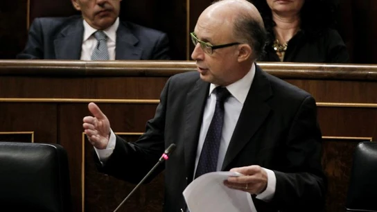 El ministro de Hacienda y Administraciones Públicas, Cristóbal Montoro El ministro de Hacienda y Administraciones Públicas, Cristóbal Montoro