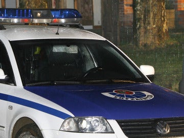 Un coche de la Ertzaintza Un coche de la Ertzaintza