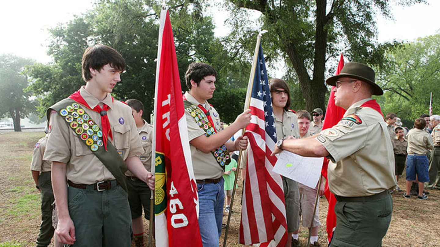 Grupo de Boy Scouts en Estados Unidos Grupo de Boy Scouts en Estados Unidos