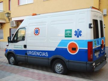 Una ambulancia de Andalucía Una ambulancia de Andalucía