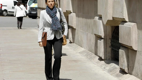 Anna Vidal llega al Tribunal Superior de Justicia de Cataluña Anna Vidal llega al Tribunal Superior de Justicia de Cataluña