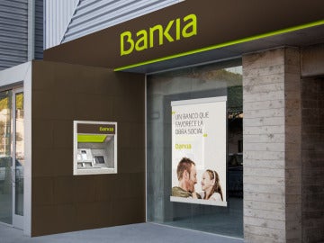 La fachada de una agencia de Bankia La fachada de una agencia de Bankia