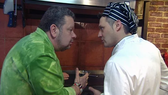 El enfrentamiento de Celso y Chicote El enfrentamiento de Celso y Chicote