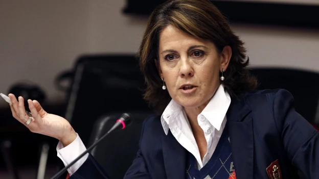 Yolanda Barcina, presidenta del Gobierno de Navarra