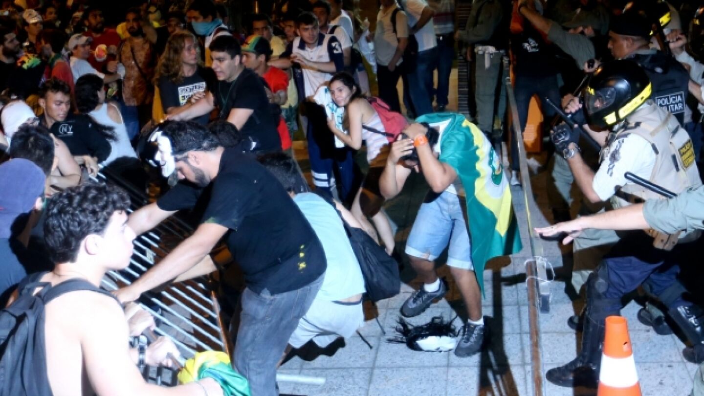 Manifestaciones Brasil