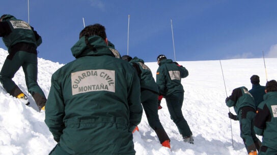 GREIM, Grupo de rescate e intervenci&oacute;n en monta&ntilde;a en una imagen de archivo.