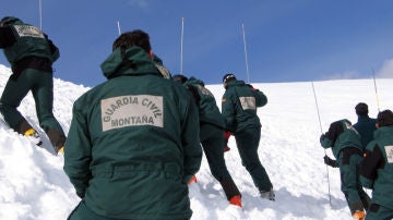 GREIM, Grupo de rescate e intervención en montaña en una imagen de archivo.