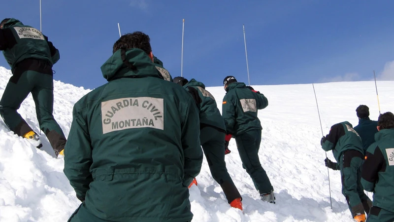 GREIM, Grupo de rescate e intervención en montaña en una imagen de archivo.