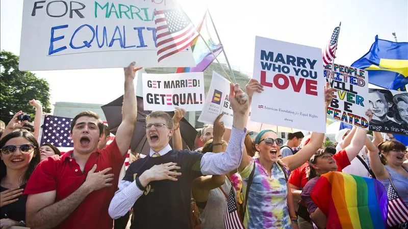 Partidarios del matrimonio homosexual