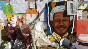 Mensajes de apoyo al expresidente Nelson Mandela