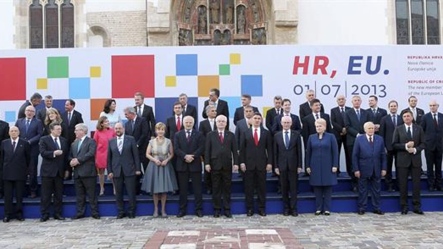 Celebraci&oacute;n de la incorporaci&oacute;n de Croacia a la UE
