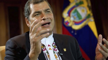 El presidente ecuatoriano, Rafael Correa. 