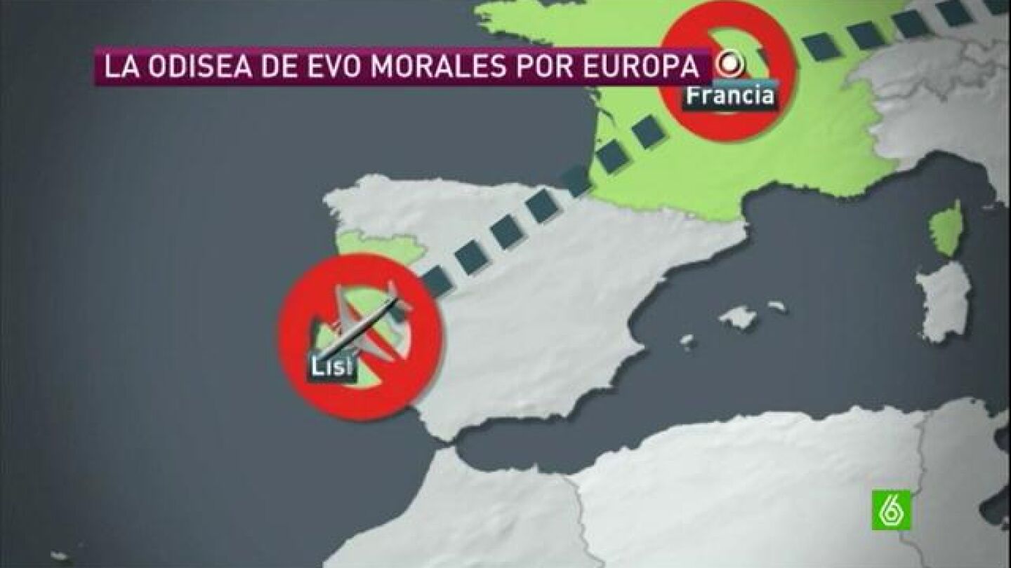 Evo Morales califica de "secuestro" su periplo por Europa en su avi&oacute;n presidencial