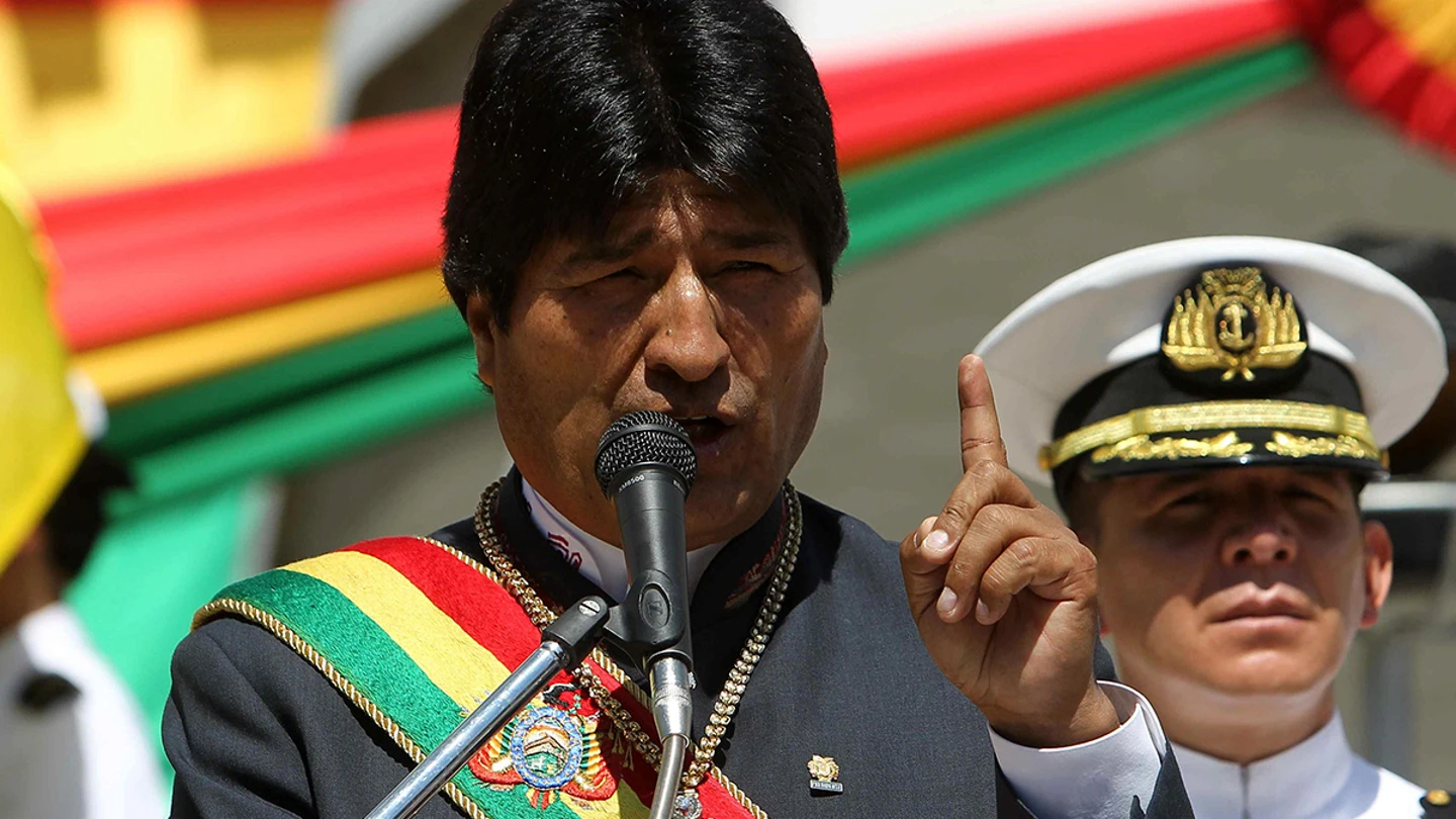 El presidente de Bolivia, Evo Morales El presidente de Bolivia, Evo Morales