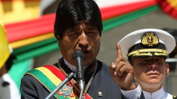 El presidente de Bolivia, Evo Morales