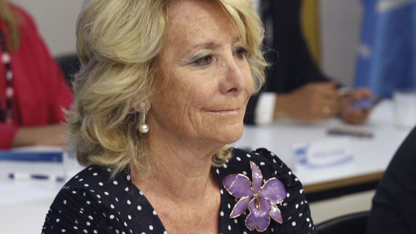 Esperanza Aguirre llama al fin de la corrupci&oacute;n