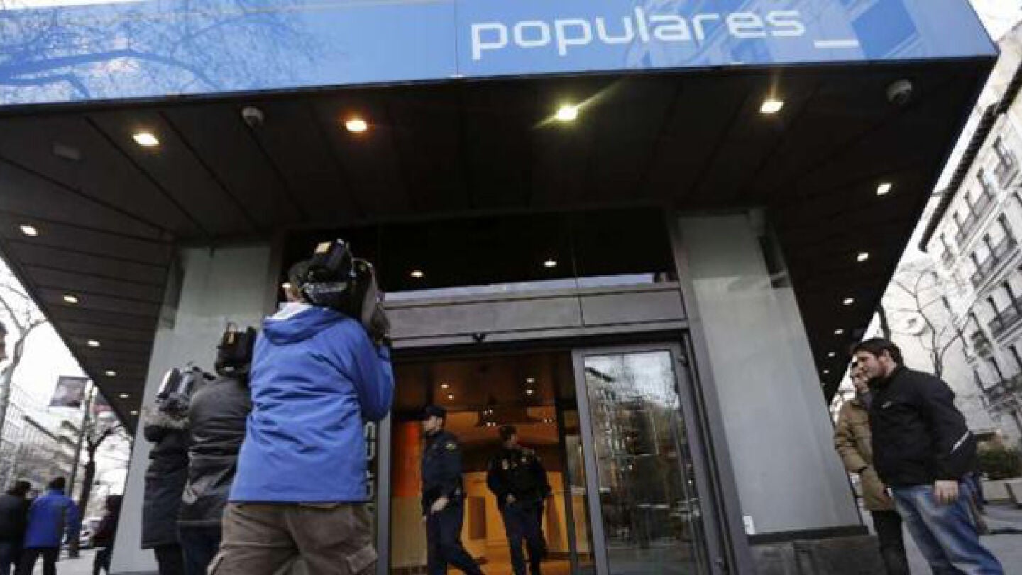 Sede del Partido Popular en la calle G&eacute;nova