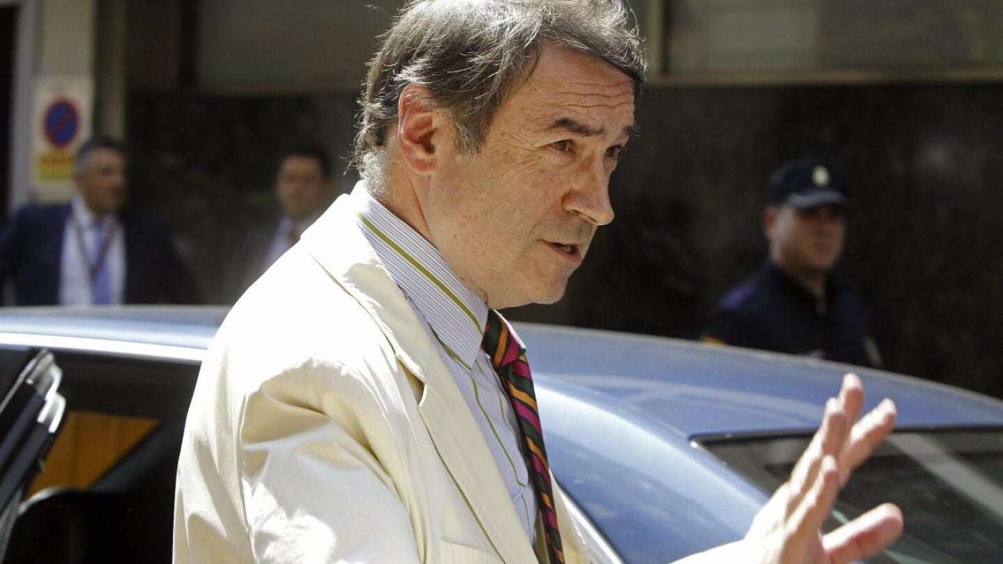 Pedro J. Ram&iacute;rez a las puertas de la Audiencia Nacional