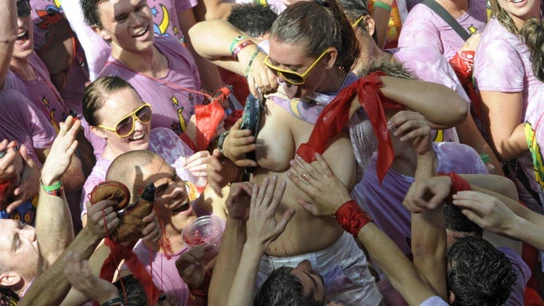 Posibles abusos a las mujeres en San Fermín Posibles abusos a las mujeres en San Fermín