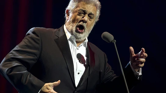 El tenor Plácido Domingo El tenor Plácido Domingo