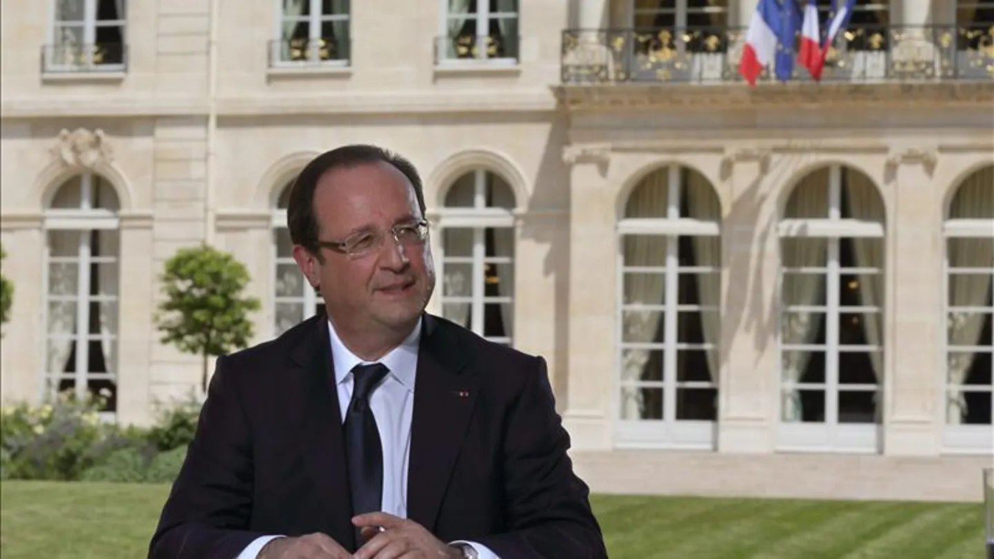 François Hollande, presidente francés François Hollande, presidente francés