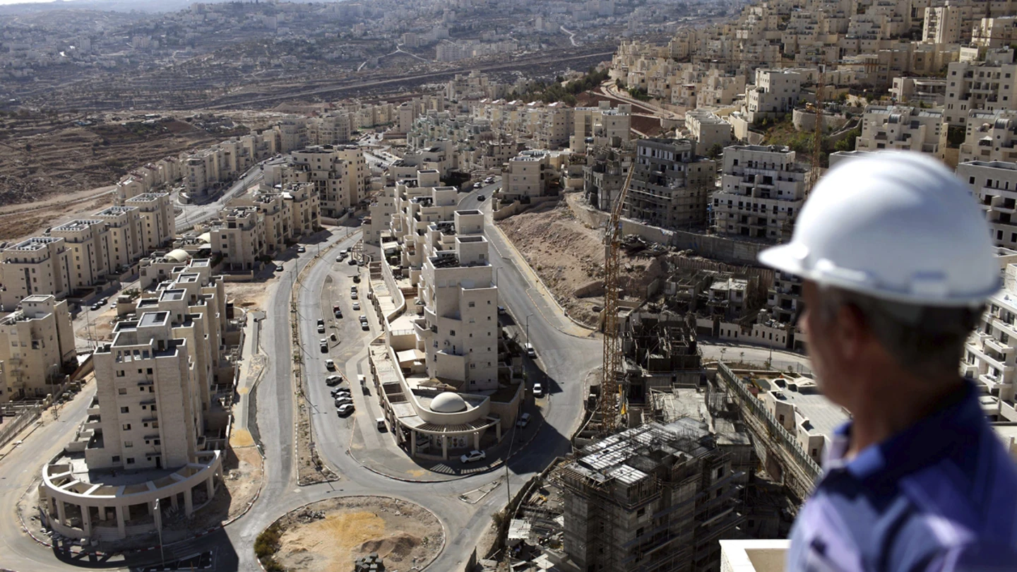 Obras de un asentamiento judío en el barrio de Har Homa, en el este de Jerusalén Israel. Obras de un asentamiento judío en el barrio de Har Homa, en el este de Jerusalén Israel.